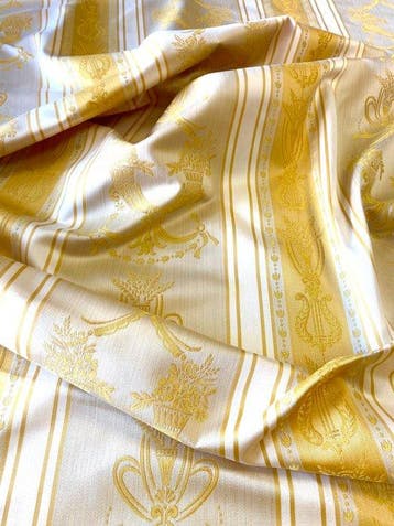 Elegante jacquardweefsel met Venetiaans damast en klassieke