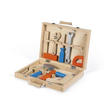 Janod houten gereedschapskist Brico van €39,99 voor €35,99, Ophalen of Verzenden, Nieuw