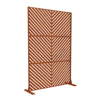 Tuinscherm Kekan 180x120x40 cm patina casa.pro, Tuin en Terras, Tuinschermen, Verzenden, Nieuw