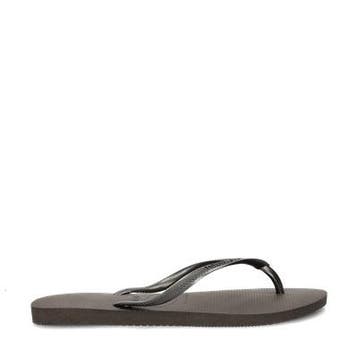Havaianas Slim slippers voor dames in het Zwart, Slippers, Verzenden, Zwart, Nieuw