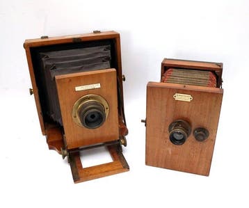 Lancaster & Son Le Merveilleux Houten Camera Set NO RESERVE, Nieuw
