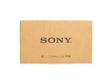 Sony FX30 B - 2 jaar garantie, Ophalen of Verzenden, Zo goed als nieuw, Sony