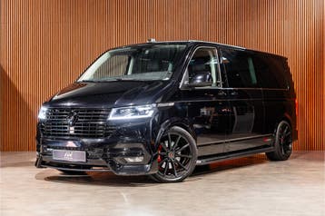 Volkswagen Transporter 2.0 TDI L2H1 DC Caravelle | LeightonV, Automaat, Gebruikt, Volkswagen, Zwart