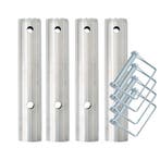 4 x Koppelpen tbv kamer-en rolsteiger inclusief 8 borgclips, Verzenden, Nieuw