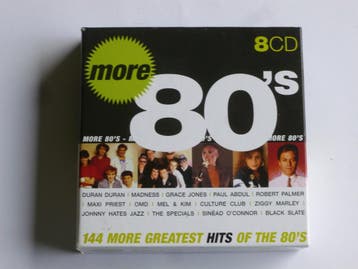 More Greatest Hits of the 80s (8 CD), Cd's en Dvd's, Cd's | Verzamelalbums, Ophalen of Verzenden, Zo goed als nieuw