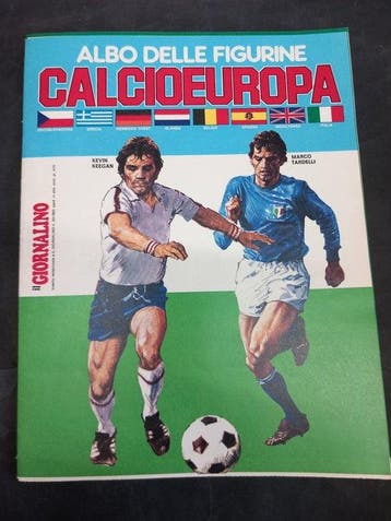 1980 il giornalino Album Euro 80 - con set da incollare, Nieuw