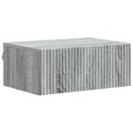 vidaXL Wandbeugel Bedkast Grijs sonoma 49 x 34,5 x 20 cm, Minder dan 45 cm, Verzenden, Nieuw, Minder dan 55 cm