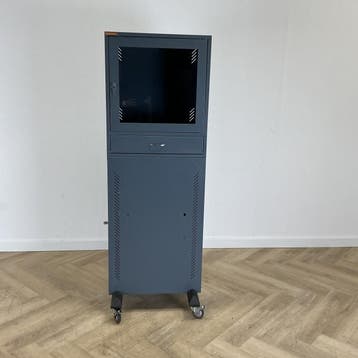 Eurokraft verrijdbare computerkast met werkblad, (hxbxd), Zakelijke goederen, Kantoor en Winkelinrichting | Computer en IT, Ophalen of Verzenden