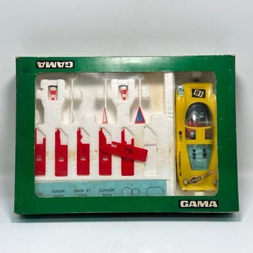 Gama - Speelgoedauto Porsche Computer Car - 1970-1980 -, Nieuw