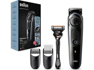 Braun BT5341 - Baardtrimmer - 39 lengte-instellingen - Zwart, Verzenden, Nieuw