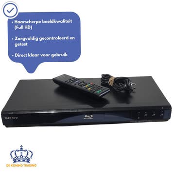 Sony BDP-S350 | Blu Ray Speler | DVD Speler | Bluray speler, Verzenden, Gebruikt, Sony