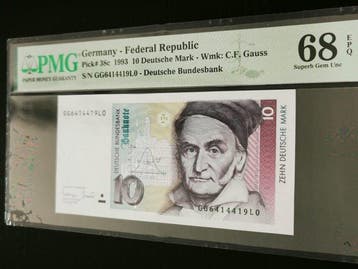 Duitsland. - 10 Deutsche Mark - 1993 - Pick 38c (Zonder