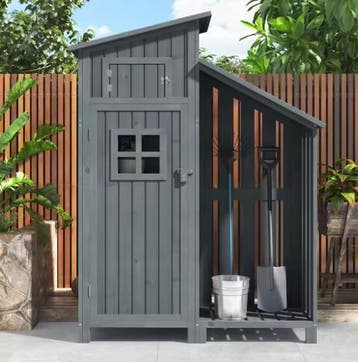 Houten Tuinkast met Planken voor buiten - Gereedschapskast, Verzenden, Nieuw