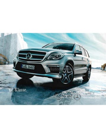 2014 MERCEDES BENZ GL KLASSE BROCHURE DUITS, Nieuw, Author