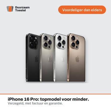 iPhone 16 Pro | GOEDKOOP | FACTUUR EN GARANTIE, Verzenden, Nieuw