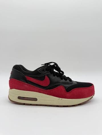 Nike - Nike Air Max 1 Red Black Sail - Sneakers - Maat: EU, Nieuw