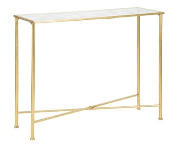 CONSOLE VLINDERS GLAS CM 100X35X80 - 1425210000, Ophalen of Verzenden, Nieuw