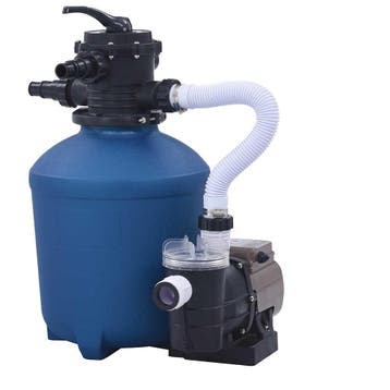 vidaXL Zandfilterpomp met timer 530 W 10980 L/u, Verzenden, Nieuw