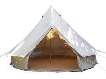 Bo-Camp Streeterville - Bell Tent - 6 Personen - Beige, Caravans en Kamperen, Verzenden, Zo goed als nieuw