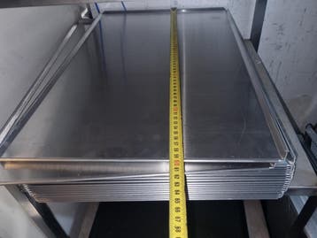 Online veiling nieuwe bakplaten 6080 6040 bakkerij enz, Nieuw in verpakking, Bakkerij en Slagerij