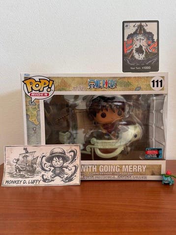 Funko - Funko Pop - One Piece - Luffy with going merry #111
