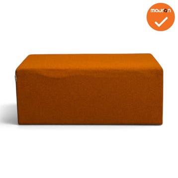 Rohde & Grahl - Poef - 165x45x45cm - Oranje, Werkplek, Ophalen of Verzenden, Gebruikt, Overige typen