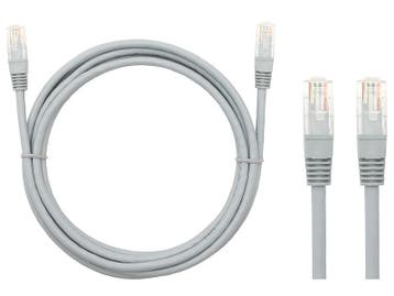 15M CAT5e RJ45 Ethernet Netwerk Kabel - Grijs, Computers en Software, Ophalen of Verzenden, Nieuw