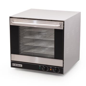 Euromax Heteluchtoven - Linea Nero 1099N - convectie - 230V, Verzenden, Nieuw in verpakking, Ovens, Magnetrons en Steamers
