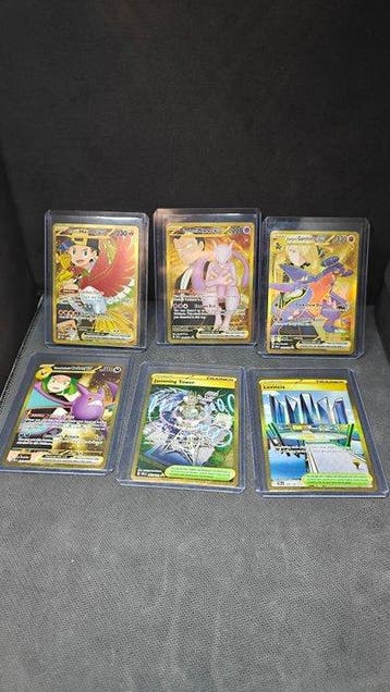 Pokémon - 6 Card 239, 240, 241, 242, 243 & 244 Full art -, Nieuw