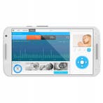 Babyfoon met camera - Baby monitor - Baby camera - Wit - Mot, Kinderen en Baby's, Verzenden, Zo goed als nieuw