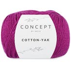 Katia Concept Cotton-Yak - 132 paars - Katoen / Jakwol Gar, Ophalen of Verzenden, Nieuw