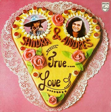 LP gebruikt - Sandra + Andres - True Love, Verzenden, Zo goed als nieuw, Overige formaten