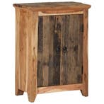vidaXL Dressoir 55x33x75 cm massief acaciahout en gerecycled, Huis en Inrichting, Kasten | Dressoirs, Verzenden, Nieuw, 50 tot 100 cm