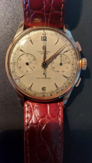 Universal - Uni-Compax - 124116 - Heren - 1950-1959, Nieuw