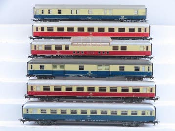 Märklin H0 - o.a. 4293/4157 - Modeltrein personenwagen (6) -, Hobby en Vrije tijd, Modeltreinen | H0, Nieuw