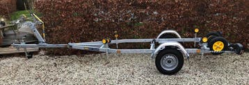 Pega trailer SH 750 boottrailer, Ophalen, Minder dan 1500 kg, Sloepentrailer, Nieuw