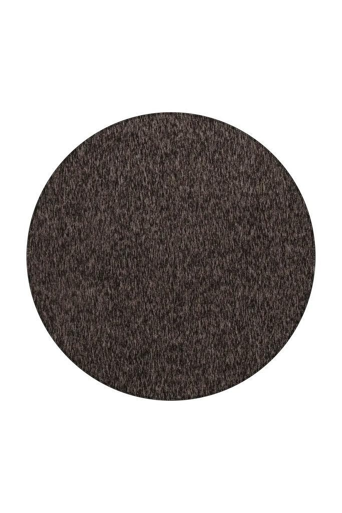 Rond Vloerkleed | Nizza | Gemêleerd | Bruin | 120x120 cm, Huis en Inrichting, Stoffering | Tapijten en Kleden, Verzenden