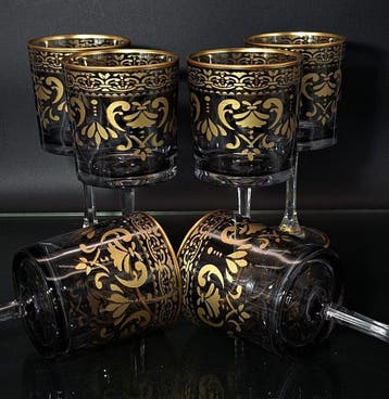 Artemisia - Drinkset - Arno Vino - Kristal, gouden zecchino