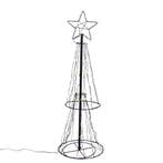 Kerst vloerlamp zwart boom 150cm incl. LED RGB met timer, Diversen, Kerst, Verzenden, Nieuw