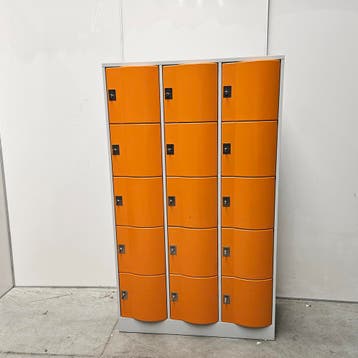 15-deurs CP lockerkast HUFTERPROOF - 195x116x48 cm, Ophalen of Verzenden, Nieuw
