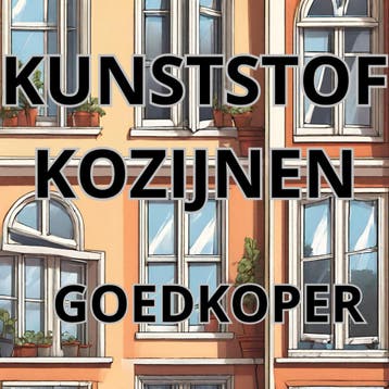 KUNSTSTOF KOZIJNEN PRIJZEN DEZE MAAND (max 49%) GOEDKOPER !, Doe-het-zelf en Verbouw, Kozijnen en Schuifpuien, Nieuw
