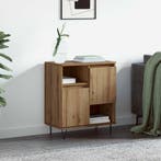vidaXL Dressoir Artisan Eiken 60 x 35 x 70 cm, Verzenden, Nieuw, Overige houtsoorten, Minder dan 50 cm