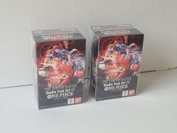 Bandai - 2 Booster bundle - One Piece - The Time Of Battle, Nieuw
