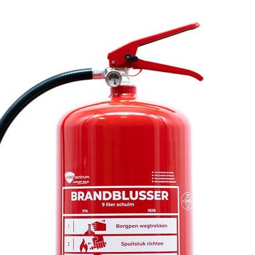 Schuimblusser 9 liter PFAS Fluorvrij AB, Verzenden, Nieuw