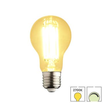 Led lamp E27 |  7.2 watt dimbaar | 2700K warm wit | Helder |, Verzenden, Nieuw, E27 (groot), Overige typen