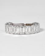 Eeuwigheidsring - 14 karaat Witgoud - 6.69ct. tw. Diamant, Sieraden, Tassen en Uiterlijk, Antieke sieraden