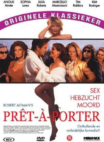 Pret-a-porter (dvd tweedehands film), Ophalen of Verzenden, Zo goed als nieuw