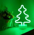 LED NEON Kerstboom - GROEN - USB en batterijen, Ophalen of Verzenden, Nieuw