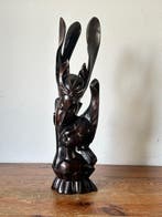 2 geliefden / Rama en Sita - sculptuur - Indonesië (Zonder