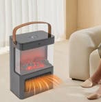 3D elektrische haardkachel vrijstaand met afstandsbediening, Verzenden, Nieuw